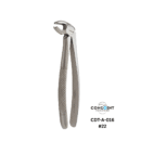 Conodent Lower Molar Extraction Forceps Fig. #22 (CDT-A-016) English Pattern