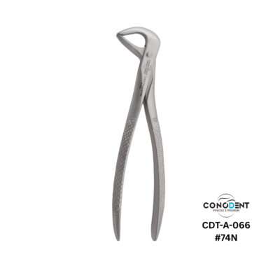Conodent English Pattern Lower Roots Forceps Fig. #74N - CDT-A-086