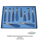 CONODENT 10-Piece Deep Grip Atraumatic Set – CDT-A-244-22
