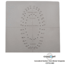 CONODENT Rubber Dam Metal Template | CDT-D-365
