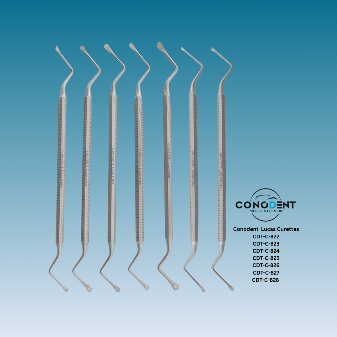 CONODENT Premium Lucas Bone Curettes