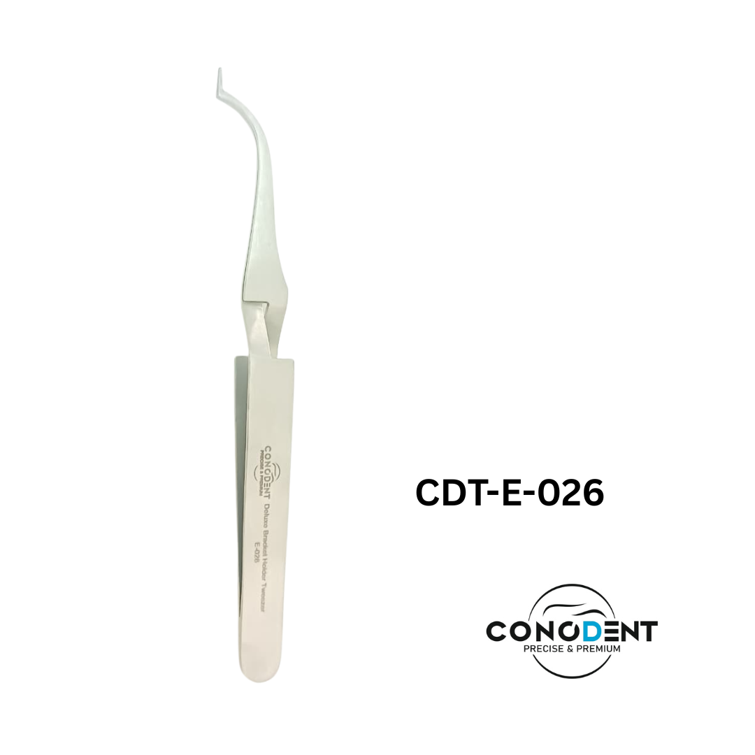 CDT-E-026 Deluxe Bracket Holder Tweezers 135mm