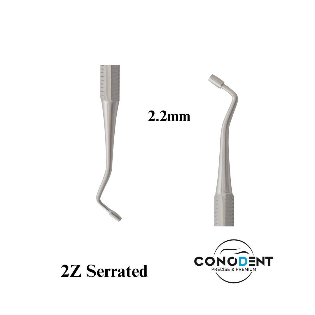 CDT-C-337 Amalgam Plugger 2Z | Serrated Double-Ended Series - Image 2